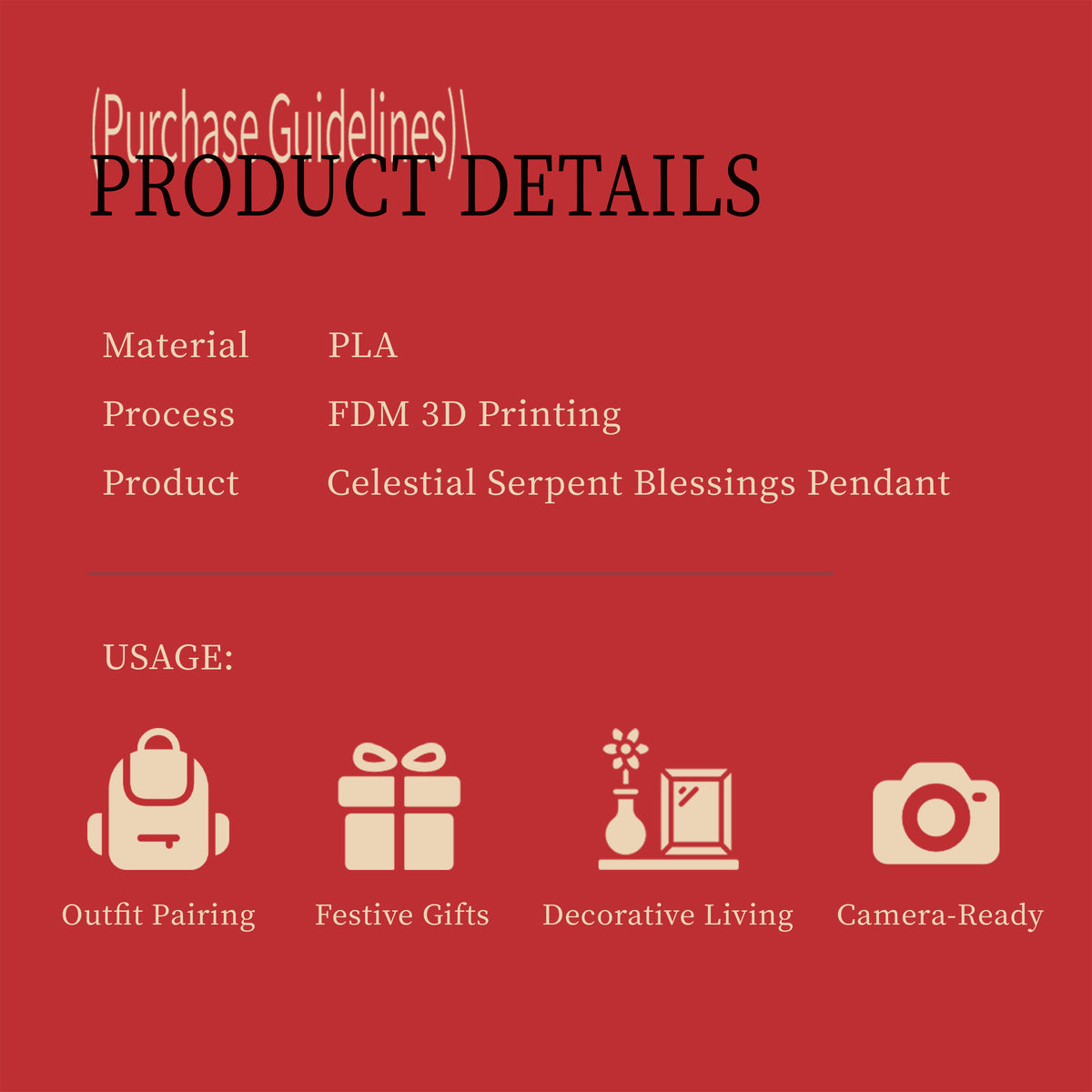 YANZHUJI | New Year Floral Blessing Pendant - Pink 3D-Printed Fu Character Ornament for Lantern Festival (Multi-use: Door/Keychain/Bag Charm)