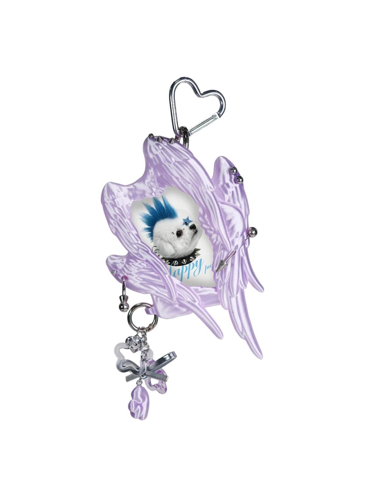 YANZHUJI | Seraph (6 Winged Angel) 3D Printed Photo Card Holder for 3/3.5 Inch Cards, Original Design, Stan Gumi, K Pop & Anime Card Sleeve with Unique 6 Wings Angel