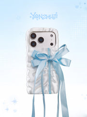 YANZHUJI | Satin Gloss Phone Case for iPhone-3D Printed With Flexible Material, Girlhood, y2k style, Original Design