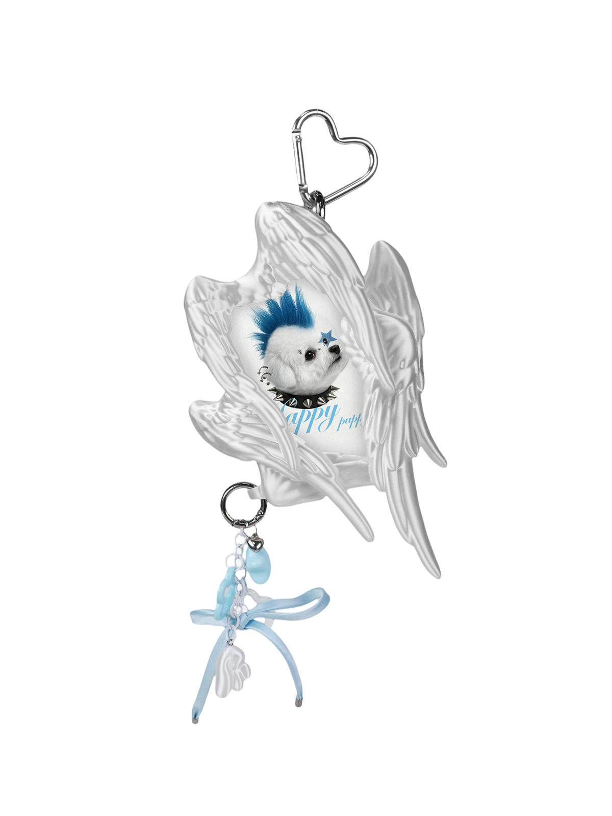 YANZHUJI | Seraph (6 Winged Angel) 3D Printed Photo Card Holder for 3/3.5 Inch Cards, Original Design, Stan Gumi, K Pop & Anime Card Sleeve with Unique 6 Wings Angel