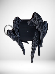 YANZHUJI | Seraph (6-Winged Angel) 3D-Printed Flexible Case for AirPods, Original Design
