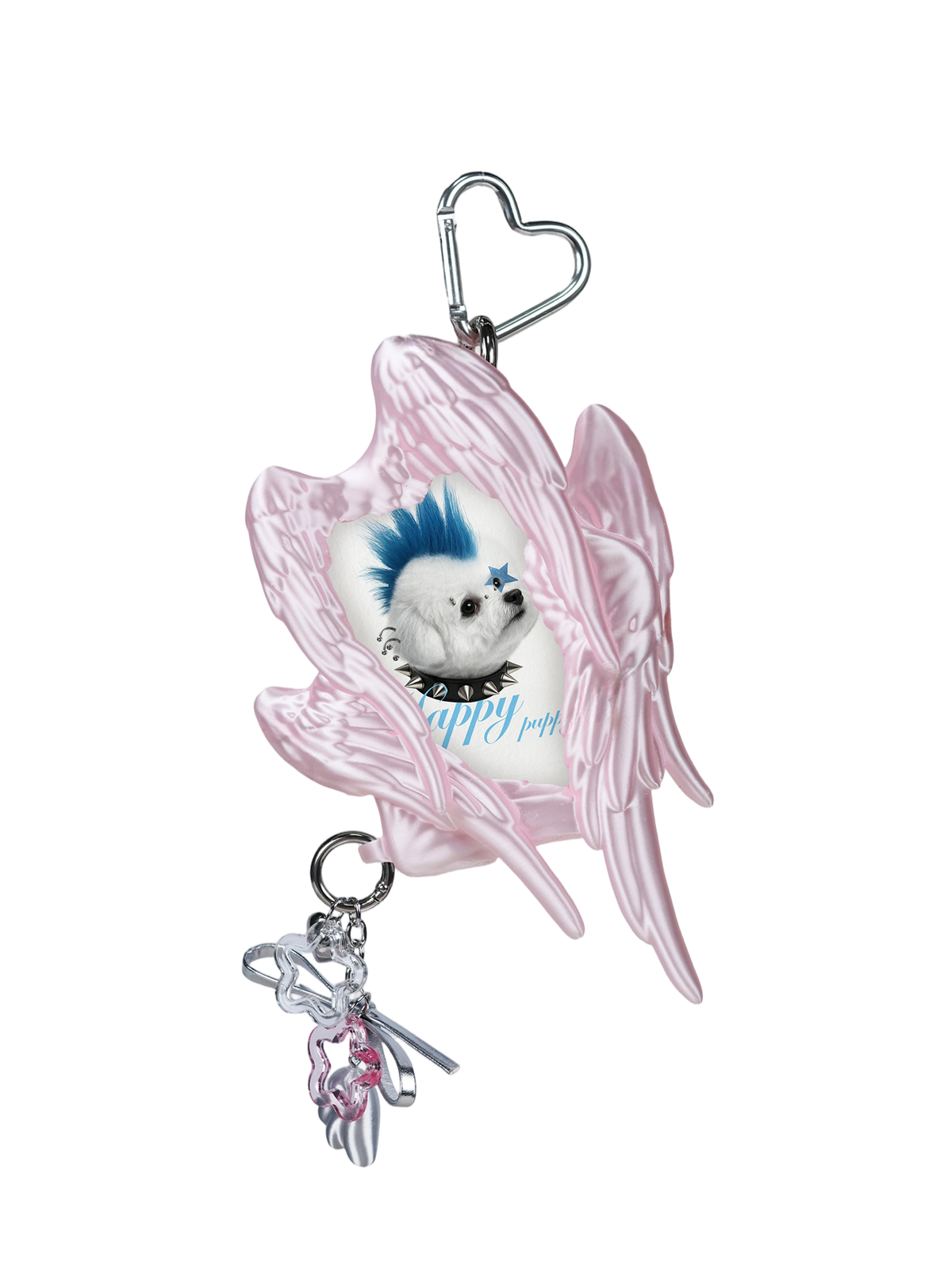 YANZHUJI | Seraph (6 Winged Angel) 3D Printed Photo Card Holder for 3/3.5 Inch Cards, Original Design, Stan Gumi, K Pop & Anime Card Sleeve with Unique 6 Wings Angel