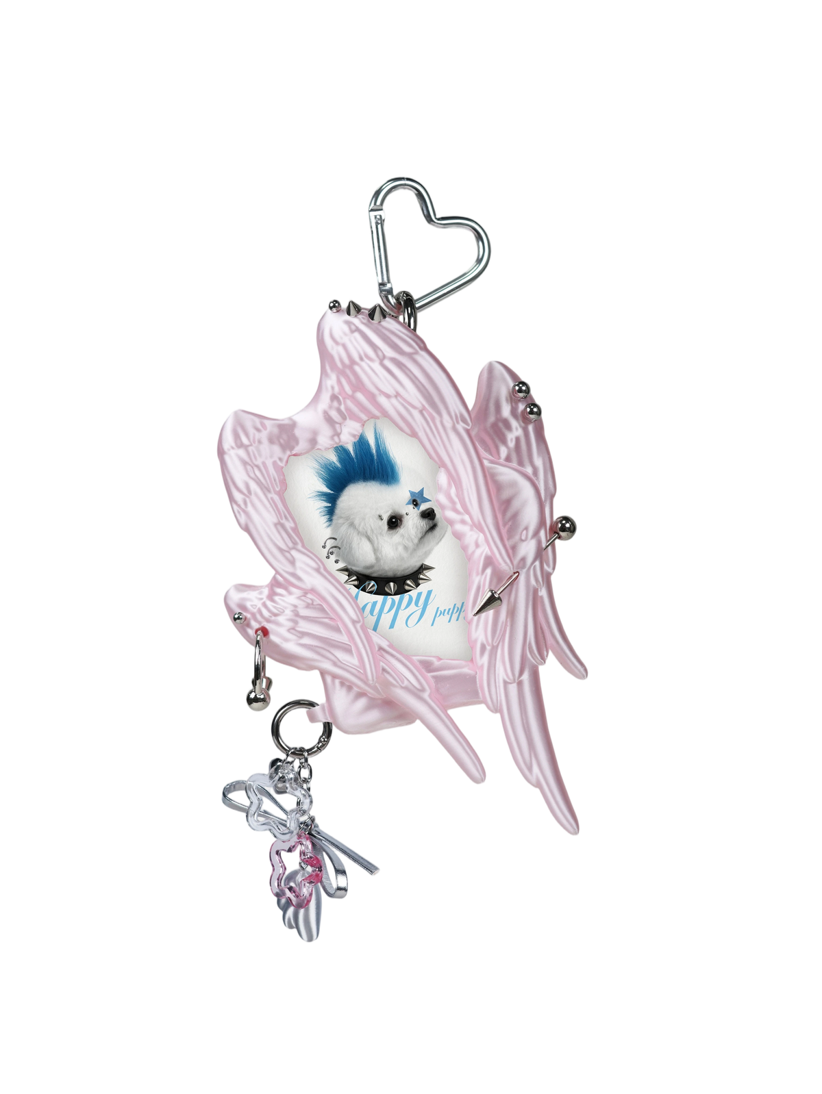 YANZHUJI | Seraph (6 Winged Angel) 3D Printed Photo Card Holder for 3/3.5 Inch Cards, Original Design, Stan Gumi, K Pop & Anime Card Sleeve with Unique 6 Wings Angel