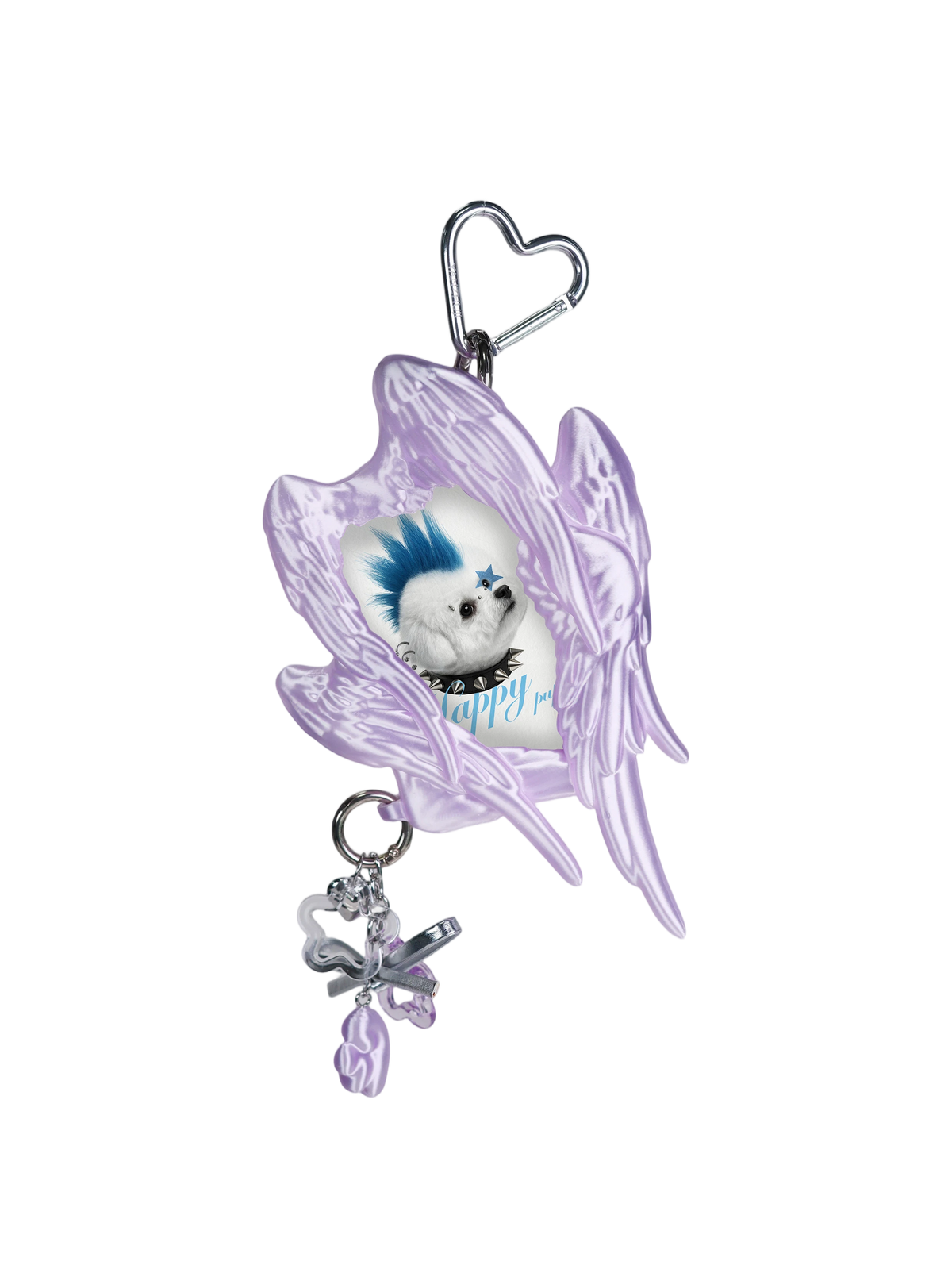YANZHUJI | Seraph (6 Winged Angel) 3D Printed Photo Card Holder for 3/3.5 Inch Cards, Original Design, Stan Gumi, K Pop & Anime Card Sleeve with Unique 6 Wings Angel
