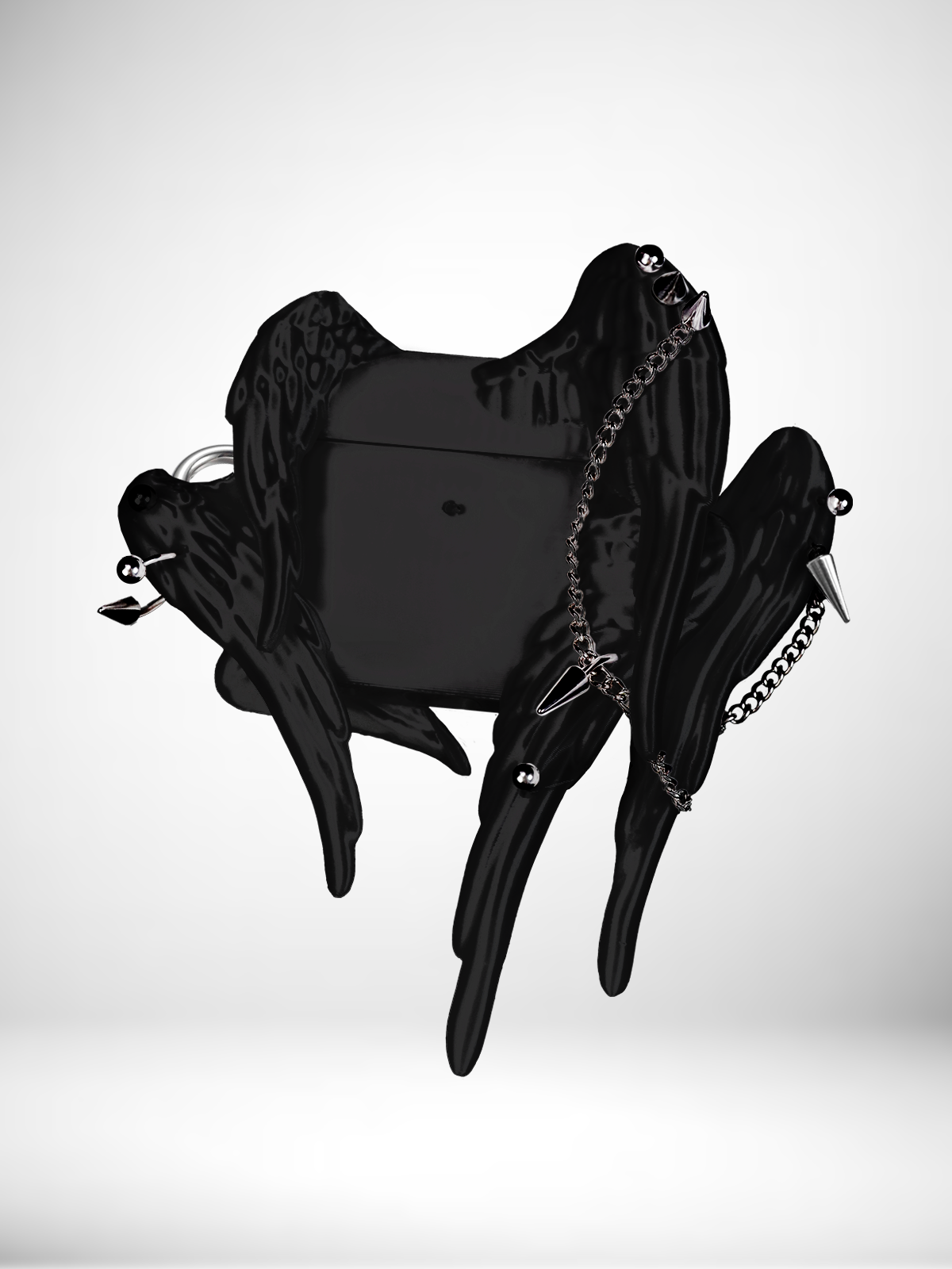 YANZHUJI | Seraph (6-Winged Angel) 3D-Printed Flexible Case for AirPods, Original Design