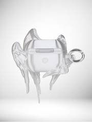 YANZHUJI | Seraph (6-Winged Angel) 3D-Printed Flexible Case for AirPods, Original Design