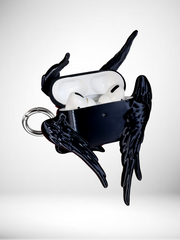 YANZHUJI | Seraph (6-Winged Angel) 3D-Printed Flexible Case for AirPods, Original Design