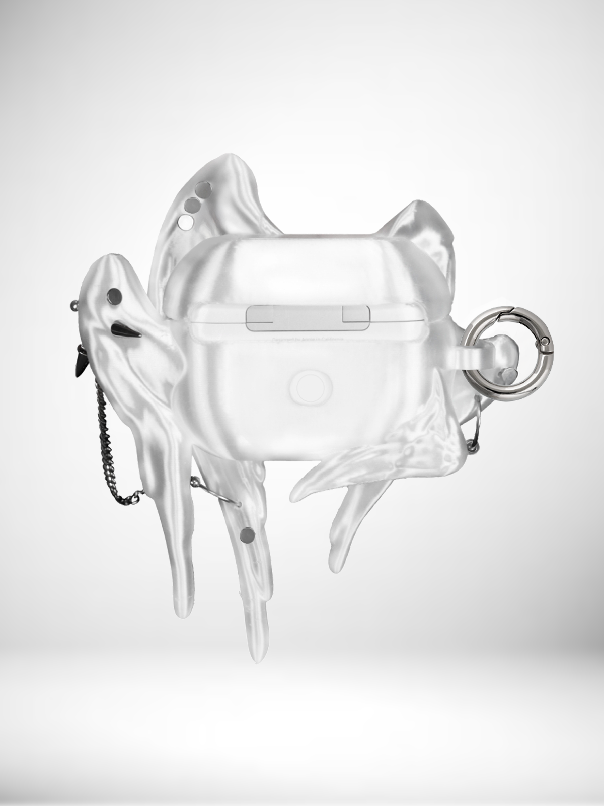 YANZHUJI | Seraph (6-Winged Angel) 3D-Printed Flexible Case for AirPods, Original Design