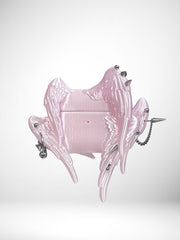 YANZHUJI | Seraph (6-Winged Angel) 3D-Printed Flexible Case for AirPods, Original Design