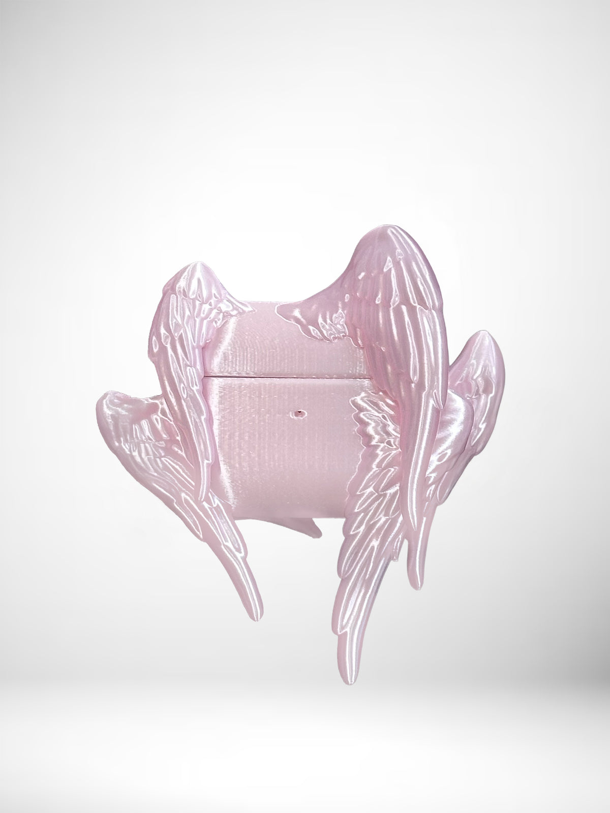 YANZHUJI | Seraph (6-Winged Angel) 3D-Printed Flexible Case for AirPods, Original Design