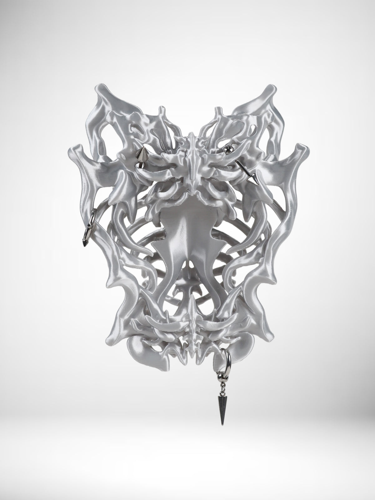 YANZHUJI | Liquid Bone Butterfly Punk Niche 3D Printed Photo Card Holder for 3/3.5-Inch Cards Protection, Original Design Accessory, Stan Gumi, K-Pop & Anime Card Sleeve