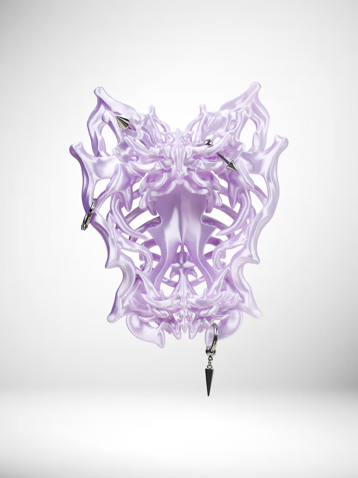 YANZHUJI | Liquid Bone Butterfly Punk Niche 3D Printed Photo Card Holder for 3/3.5-Inch Cards Protection, Original Design Accessory, Stan Gumi, K-Pop & Anime Card Sleeve