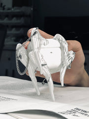 YANZHUJI | Seraph (6-Winged Angel) 3D-Printed Flexible Case for AirPods, Original Design