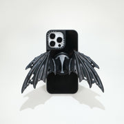 YANZHUJI | Devil Wings 3D-Printed MagSafe Mobile Phone Stand - Silk TPU Flexible Silicone Accessory, MagSafe Base Multi-Angle Mag Grip Phone Holder & Mount, Accessories, Magnetic