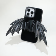 YANZHUJI | Devil Wings 3D-Printed MagSafe Mobile Phone Stand - Silk TPU Flexible Silicone Accessory, MagSafe Base Multi-Angle Mag Grip Phone Holder & Mount, Accessories, Magnetic
