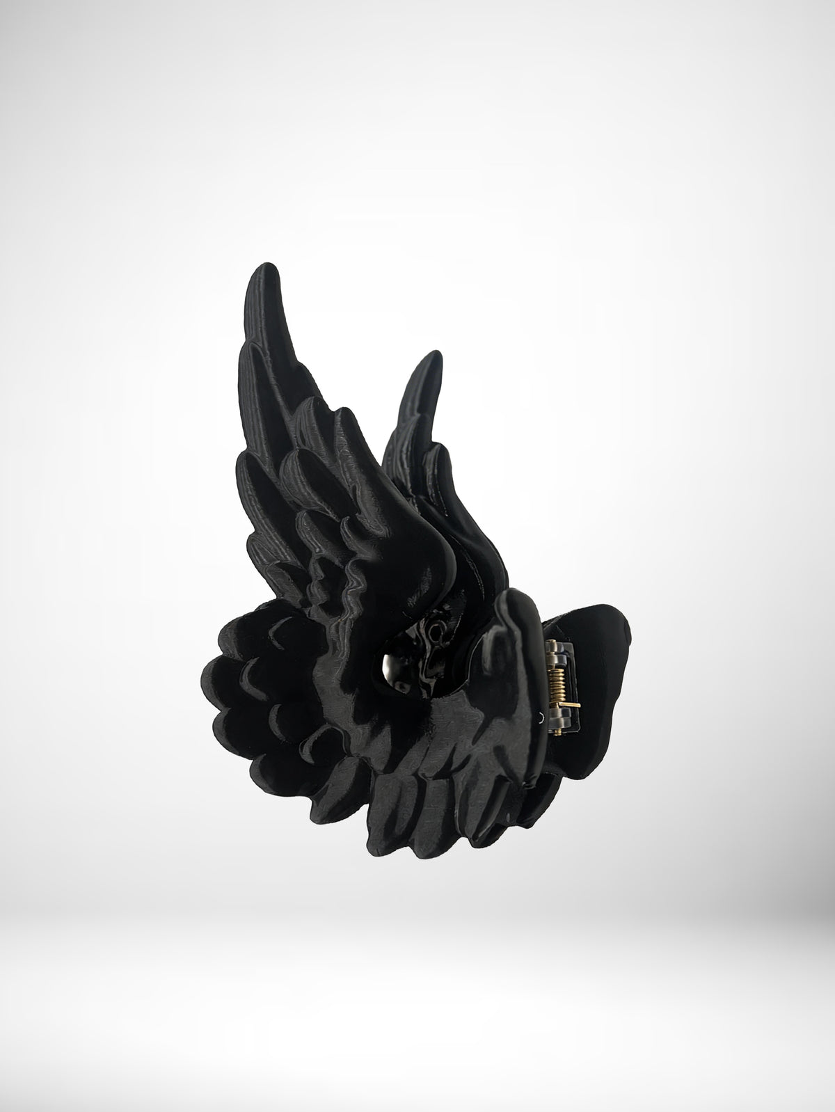 YANZHUJI | Fairy Theme Angel Wings 3D Printed Claw Clip, Flexible TPU Bendable Hair Claw, Cute Fashion Hair Accessory for Girls, Bendable Hair Claws