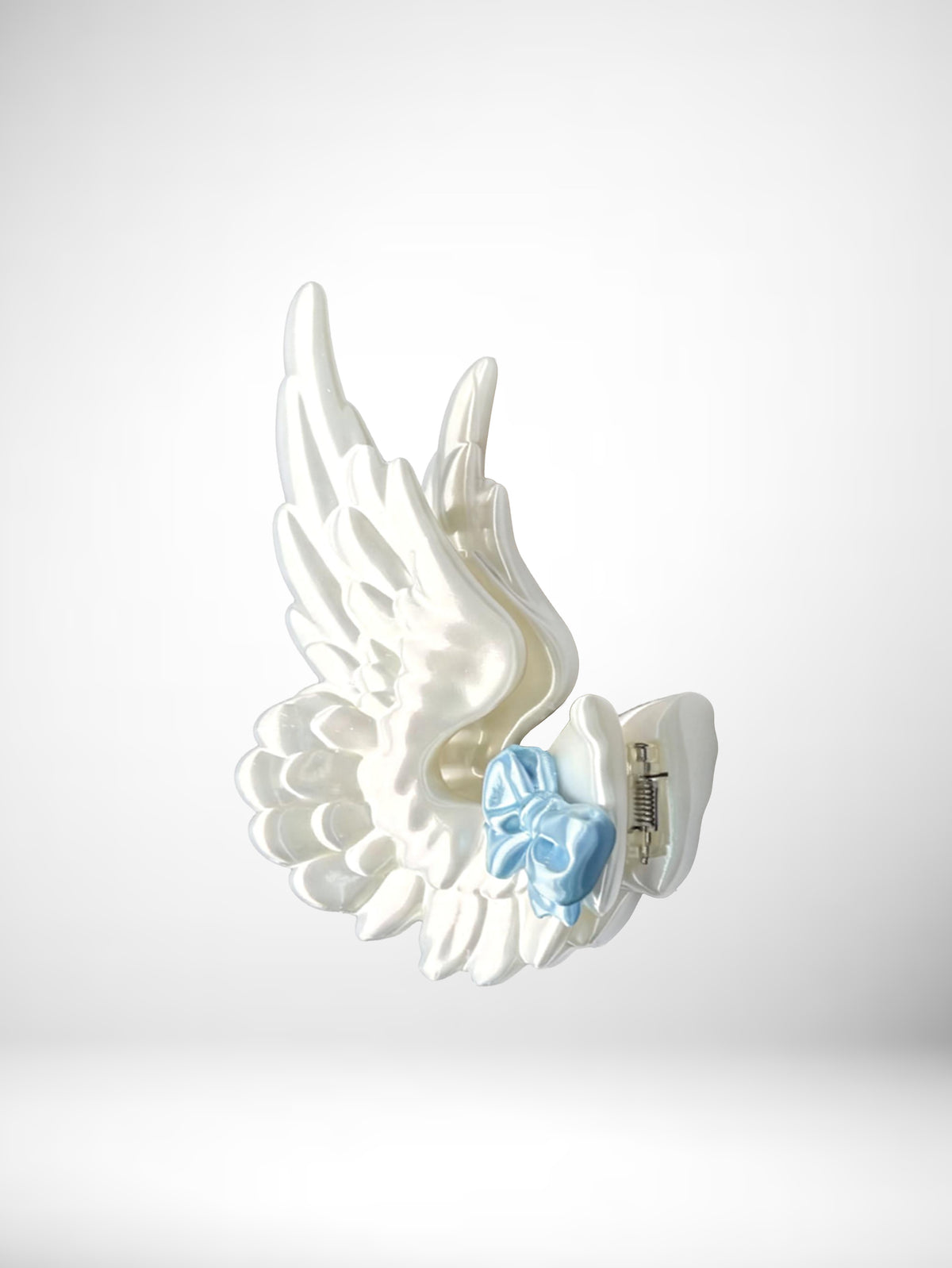 YANZHUJI | Fairy Theme Angel Wings 3D Printed Claw Clip, Flexible TPU Bendable Hair Claw, Cute Fashion Hair Accessory for Girls, Bendable Hair Claws