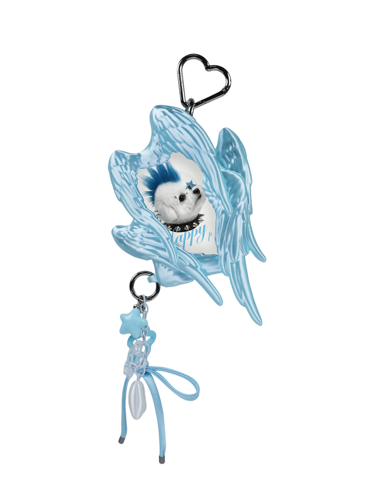 YANZHUJI | Seraph (6 Winged Angel) 3D Printed Photo Card Holder for 3/3.5 Inch Cards, Original Design, Stan Gumi, K Pop & Anime Card Sleeve with Unique 6 Wings Angel